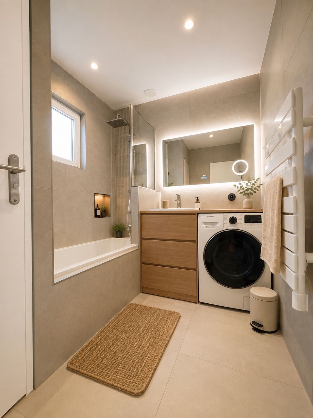 Salle de bain rénovée